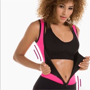 Thermal Vest Sweat Colombian waist trainer 8012